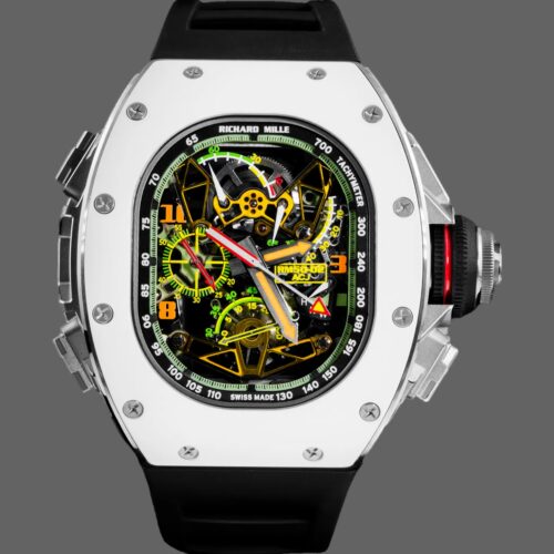 RICHARD MILLE RM50-02 MANUAL WINDING TOURBILLON VIBRATING ALARM "AIRBUS CORPORATE JETS" LIMITED EDITION